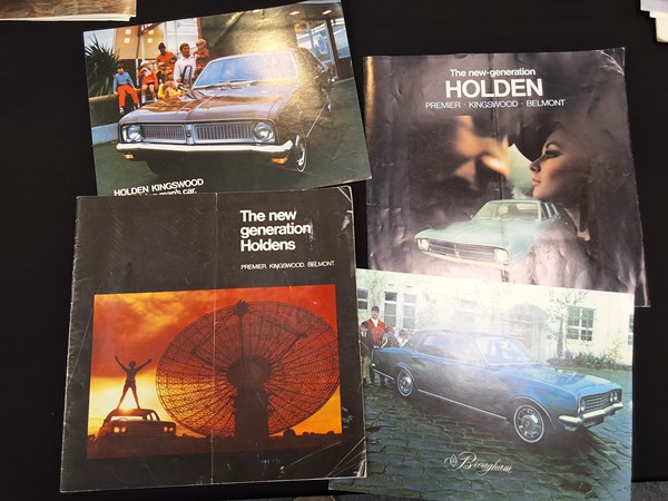 Lot 1214 - CAR BROCHURES