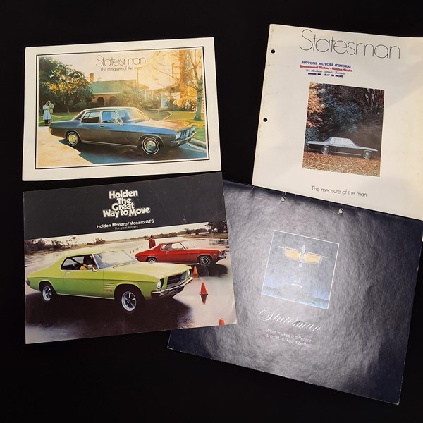 Lot 1212 - CAR BROCHURES