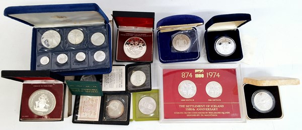 Lot 1054 - SILVER COINS