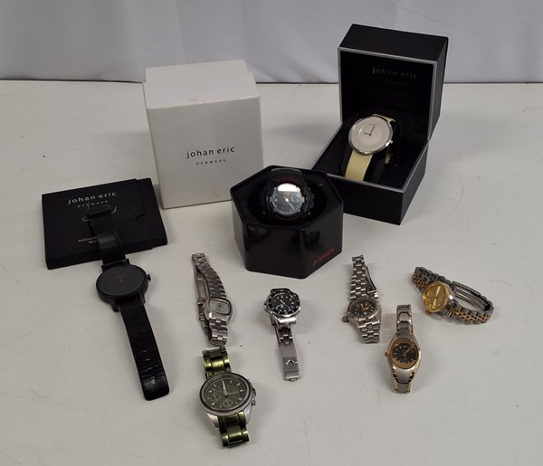 Lot 1344 - FASHION WATCHES