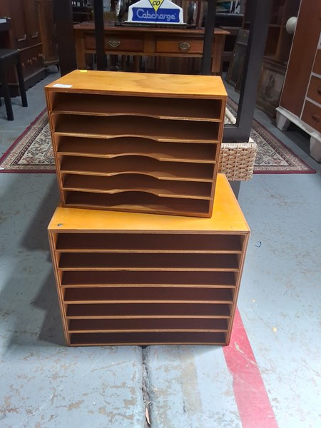 Lot 247 - DESK SHELVES