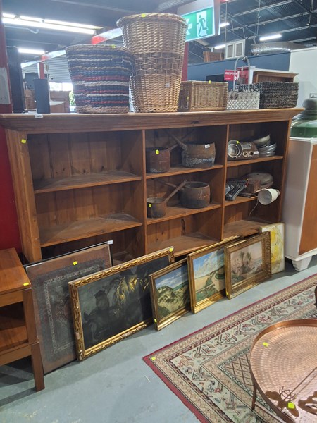 Lot 363 - BOOKCASE