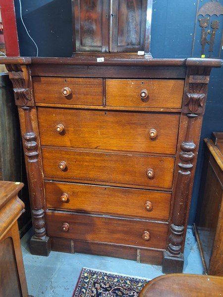 Lot 379 - CHEST OF DRAWERS