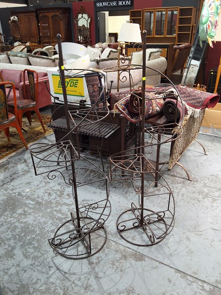 Lot 114 - PLANT STANDS