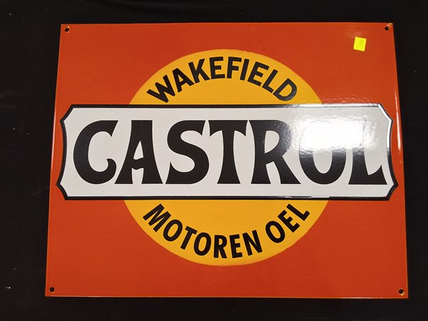 Lot 1273 - VINTAGE STYLE ENAMEL SIGN