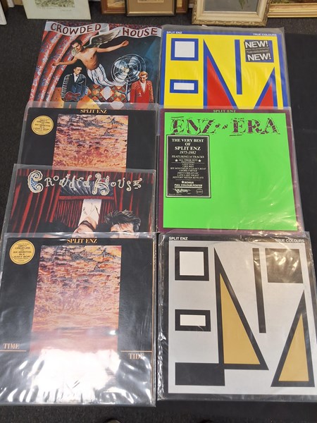 Lot 1176 - LP RECORDS- SPLIT ENZ