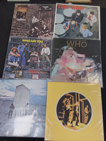 Lot 1171 - THE WHO VINYL RECORDS