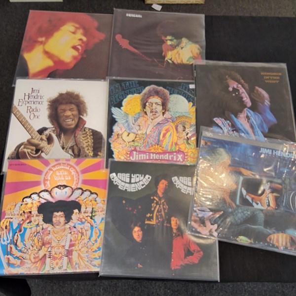 Lot 1168 - JIMI HENDRIX VINYL RECORDS