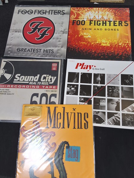 Lot 1172 - FOO FIGHTERS VINYL RECORDS