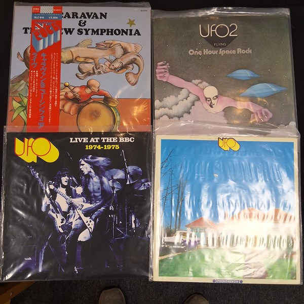 Lot 1136 - UFO LP RECORDS