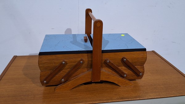 Lot 328 - SEWING BOX