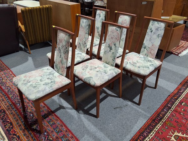 Lot 201 - DINING CHAIRS