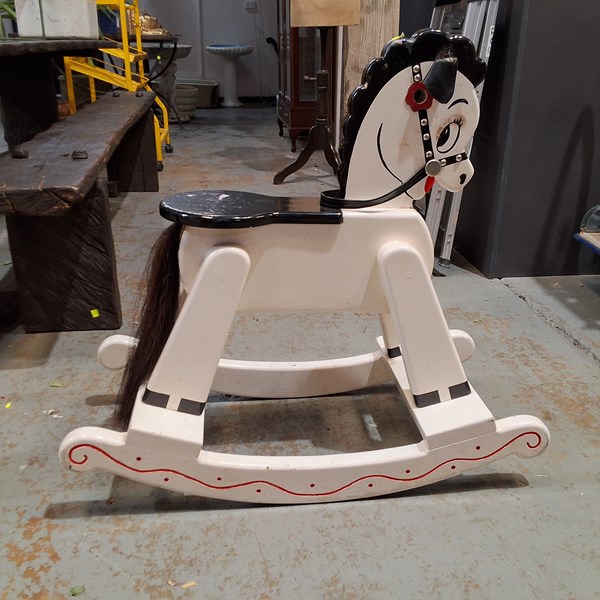 Lot 374 - ROCKING HORSE