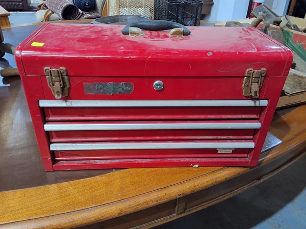 Lot 268 - TOOL BOX AND TOOLS