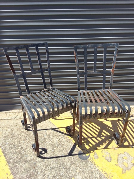 Lot 450 - GARDEN CHAIRS