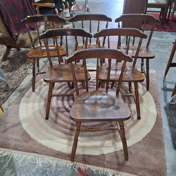 Lot 416 - DINING CHAIRS