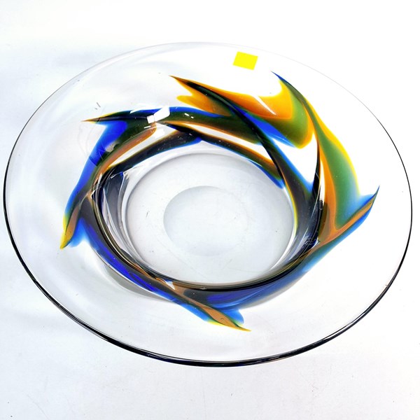 Lot 1298 - STUDIO GLASS BOWL