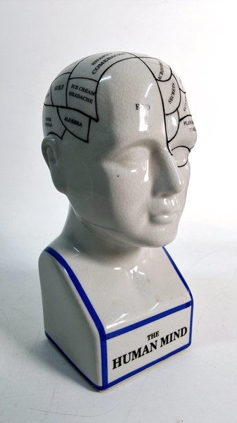 Lot 1267 - PHRENOLOGY HEAD