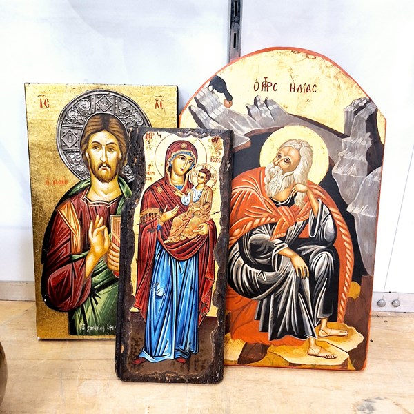 Lot 1279 - RELIGIOUS ICONS