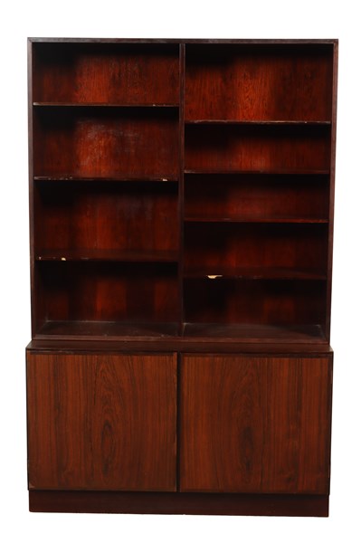 Lot 159 - ROSEWOOD BOOKSHELF