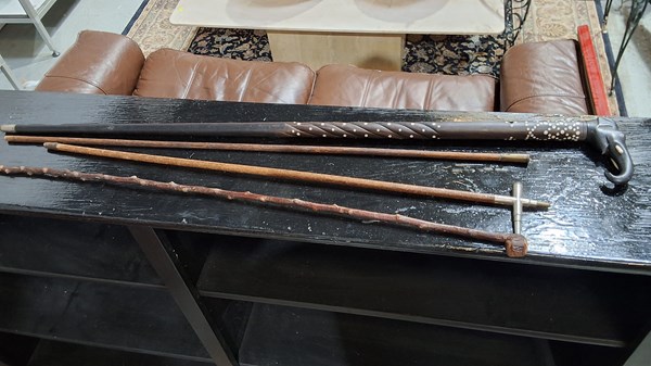 Lot 1403 - WALKING STICKS