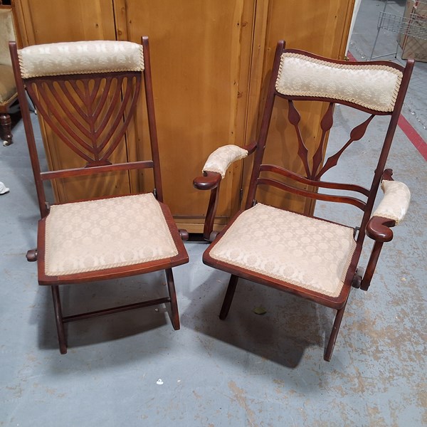 Lot 197 - ART NOUVEAU CHAIRS