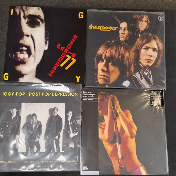 Lot 1119 - IGGY THE STOOGES VINYL