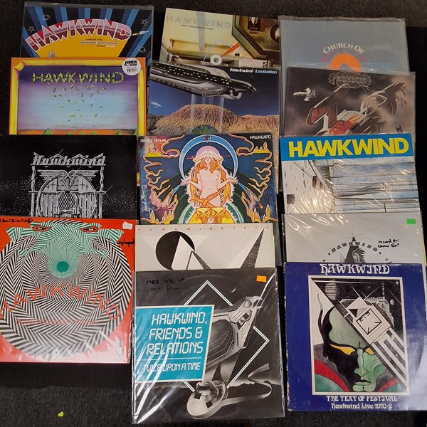 Lot 1120 - HAWKWIND VINYL