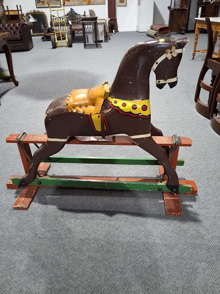 Lot 342 - ROCKING HORSE