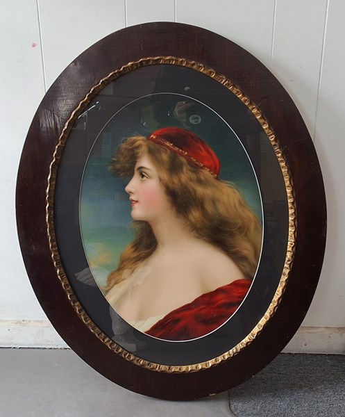 Lot 1442 - PORTRAIT OF A LADY