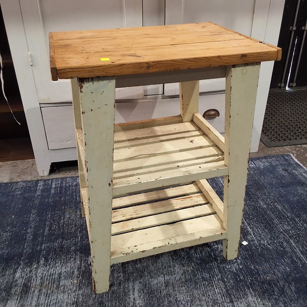 Lot 200 - KITCHEN PREP TABLE