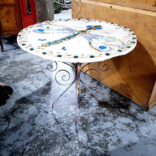 Lot 8 - MOSAIC TABLE