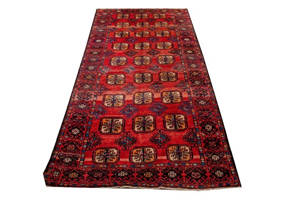 Lot 99 - PERSIAN TURKMEN RUG