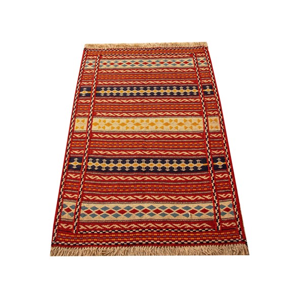 Lot 126 - PERSIAN MASHAD KILIM RUG