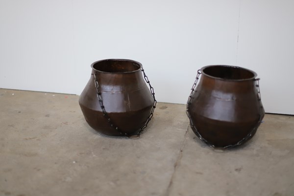 Lot 224 - GARDEN PLANTERS