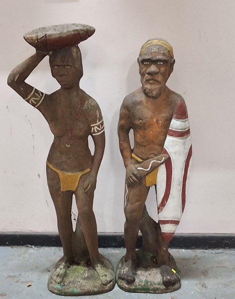 Lot 444 - GARDEN STATUES