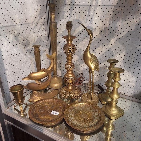 Lot 1256 - BRASSWARES