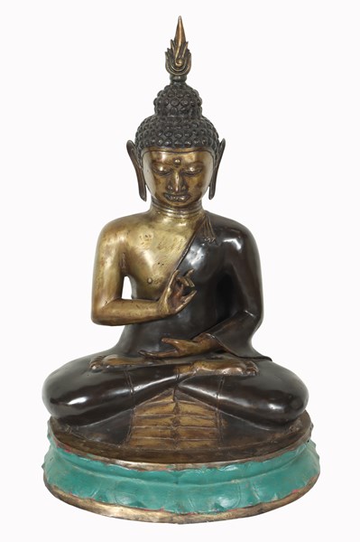 Lot 13 - BUDDHA FIGURE