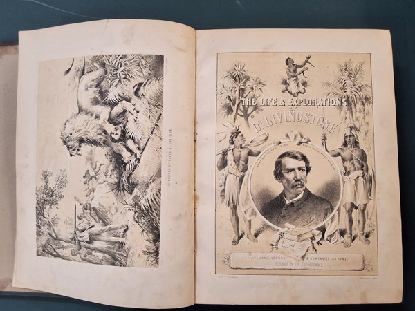 Lot 1130 - THE LIFE & EXPLORATIONS OF DR. LIVINGSTONE