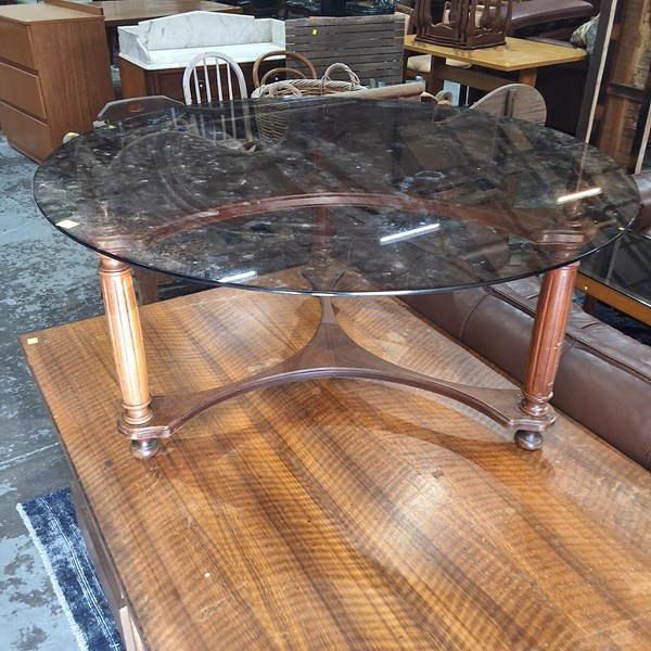 Lot 81 - FONDUE TABLE