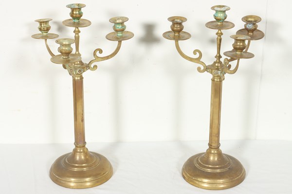 Lot 1283 - CANDELABRA