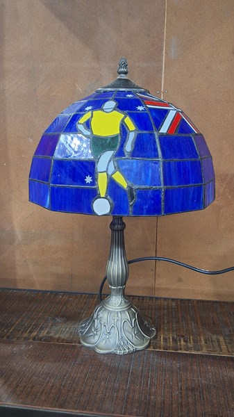 Lot 236 - FOOTBALL LAMP