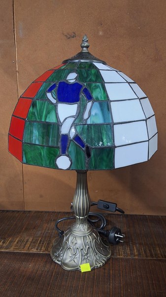 Lot 235 - FOOTBALL LAMP