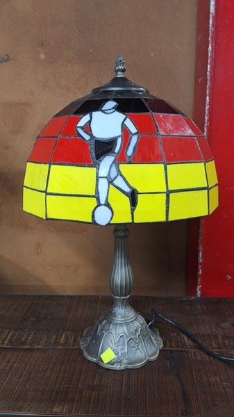 Lot 234 - FOOTBALL LAMP