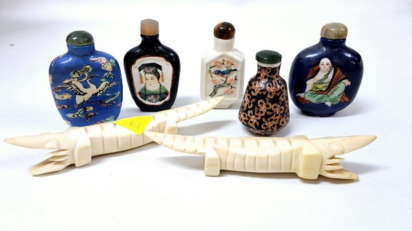 Lot 1217 - SNUFF BOTTLES