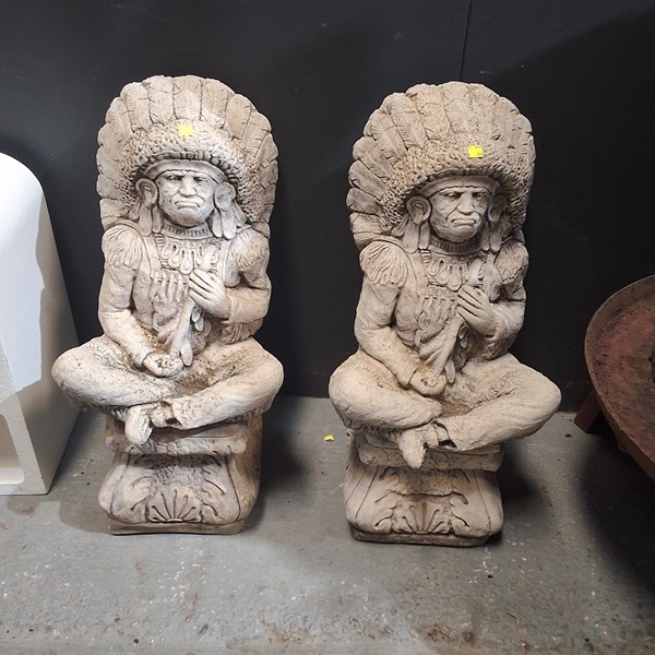 Lot 483 - GARDEN STATUES