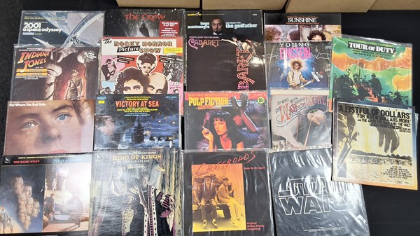 Lot 1167 - MOVIE SOUNDTRACKS ON VINYL