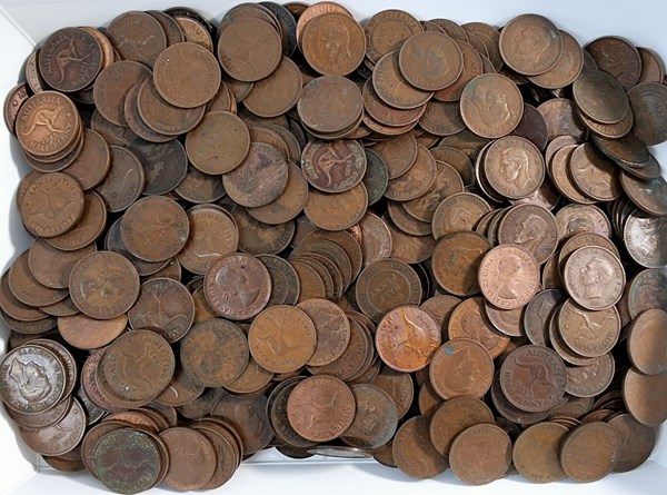 Lot 1080 - COPPER COINS