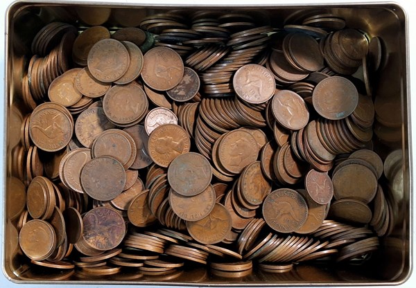 Lot 1082 - COPPER COINS