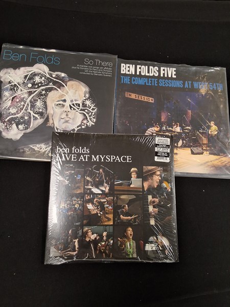 Lot 1152 - BEN FOLDS VINYL RECORDS